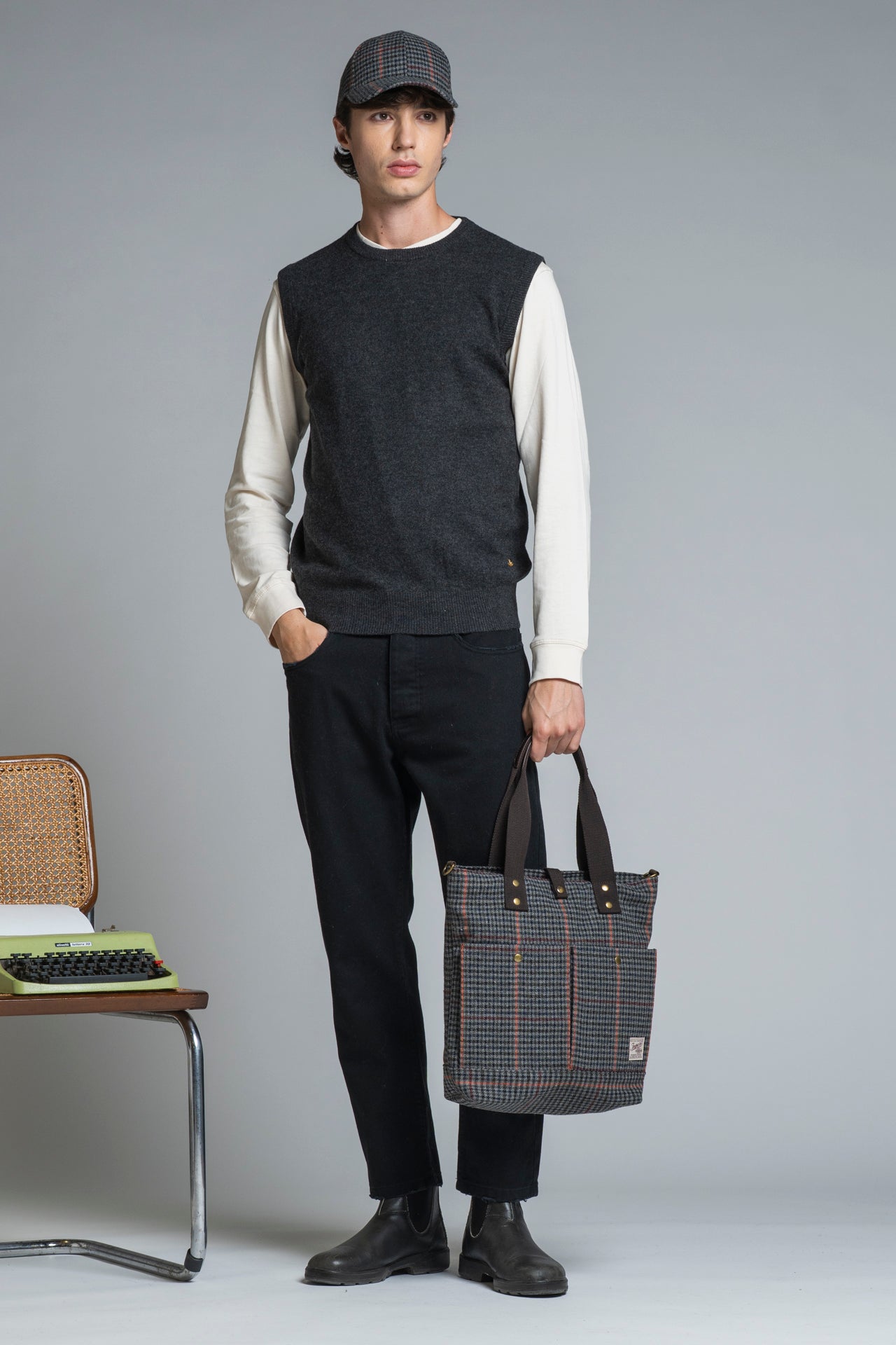 ANDRES SWEATER IN MERCERIZED