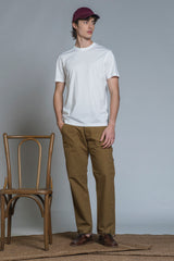 LANCE T-SHIRT IN MERCERIZED COTTON