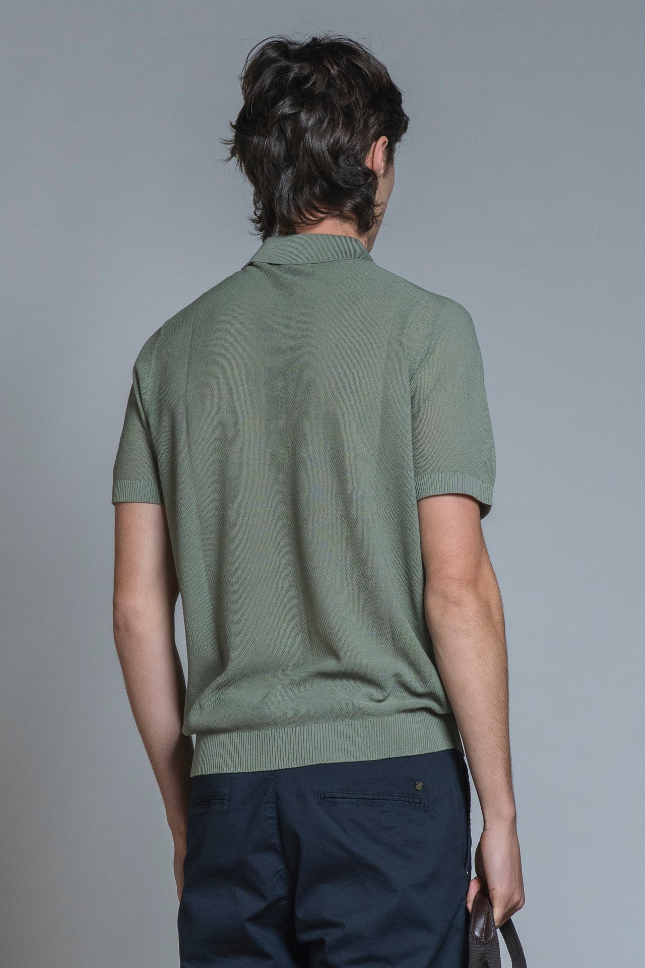 JOYCE SWEATER POLO IN COTTON
