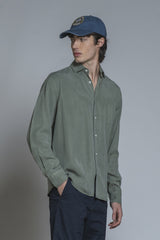 NIGEL FRENCH COLLAR IN TESSUTO LYOCELL