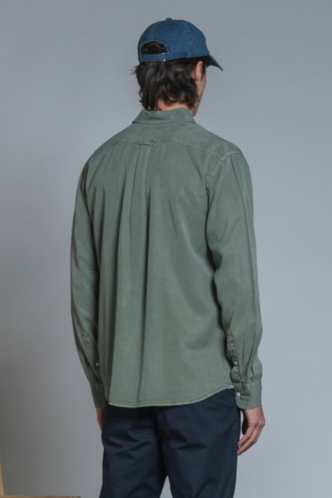 NIGEL FRENCH COLLAR IN TESSUTO LYOCELL