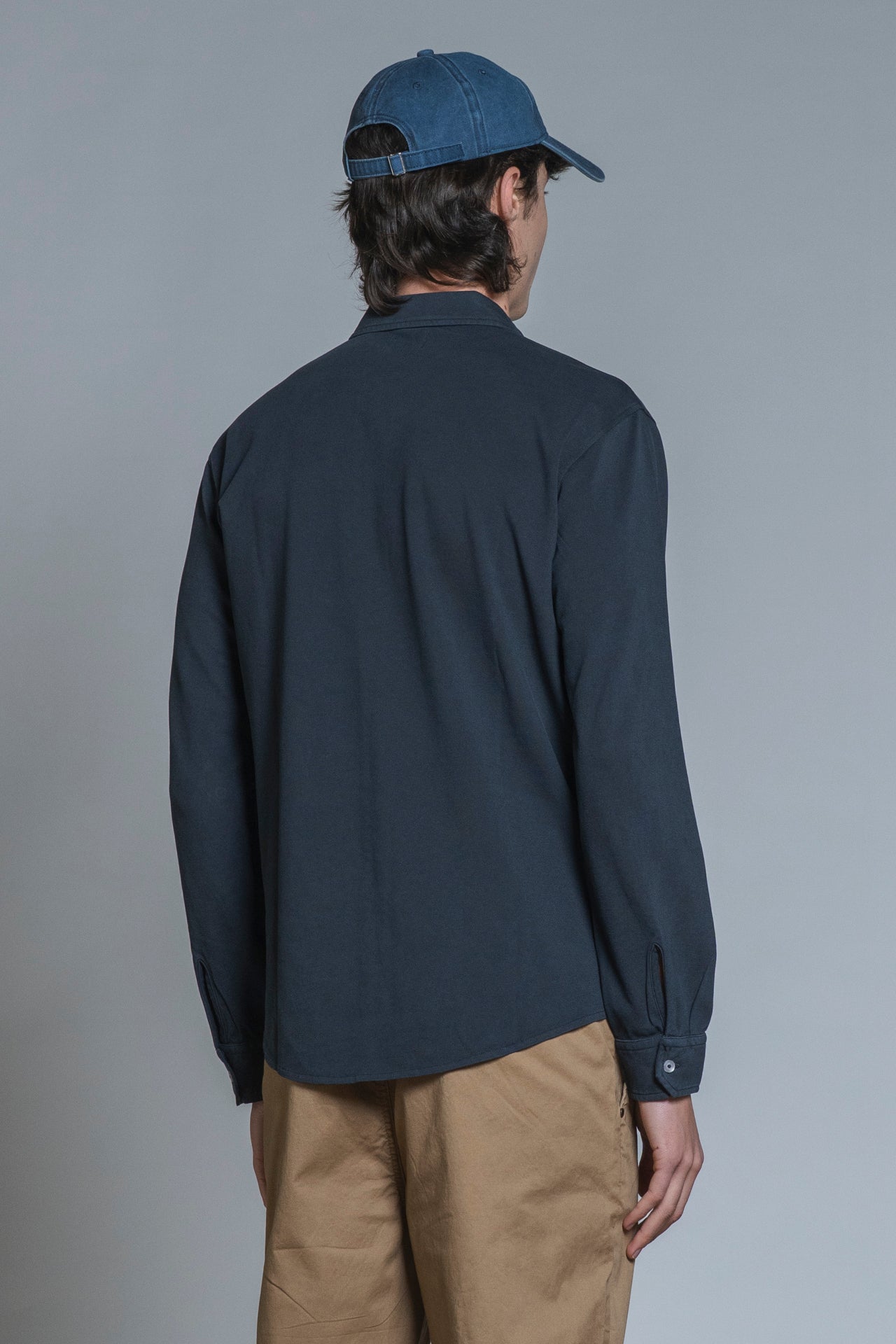 RILEY FRENCH COLLAR IN OXFORD PIQUET