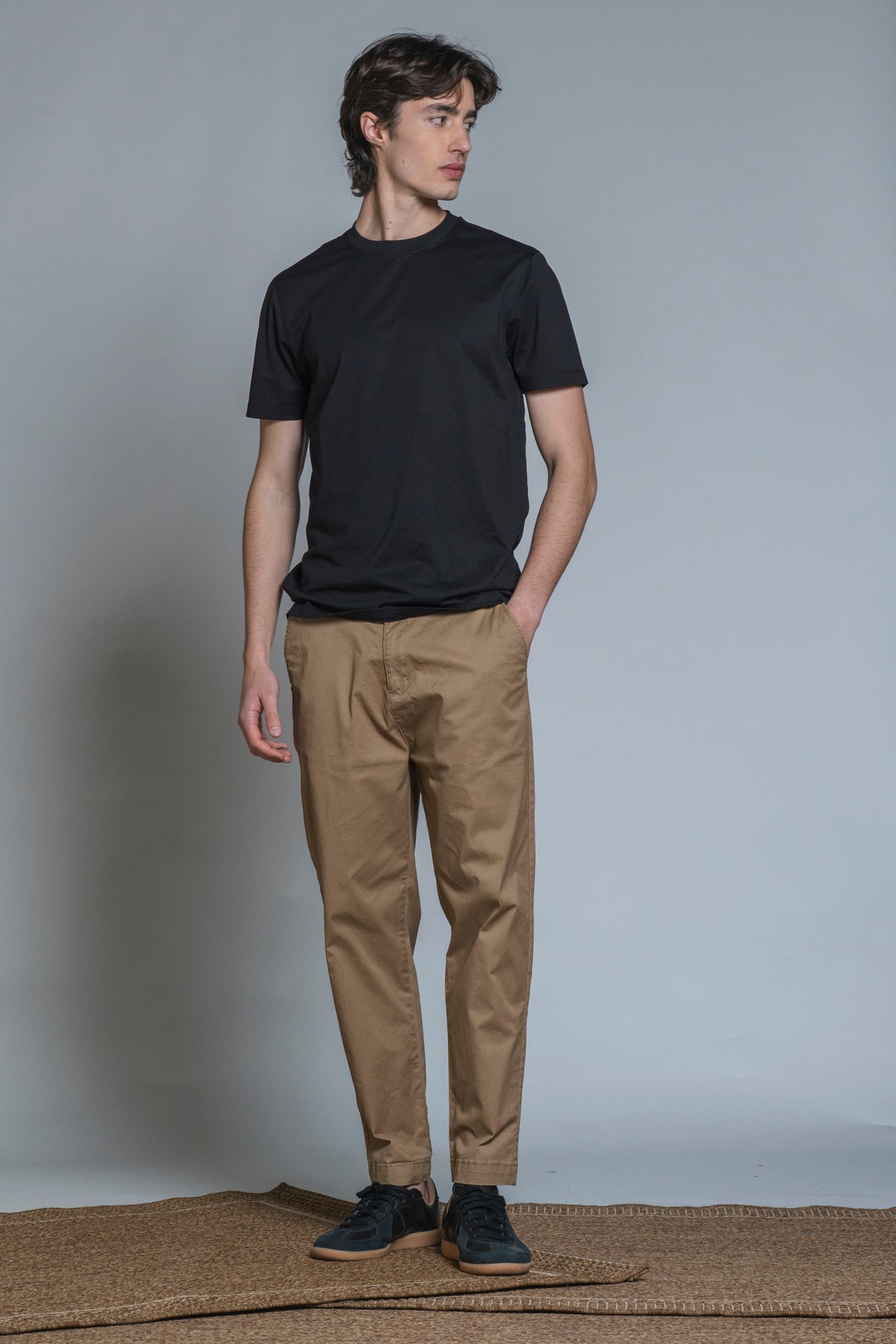 LANCE T-SHIRT IN MERCERIZED COTTON