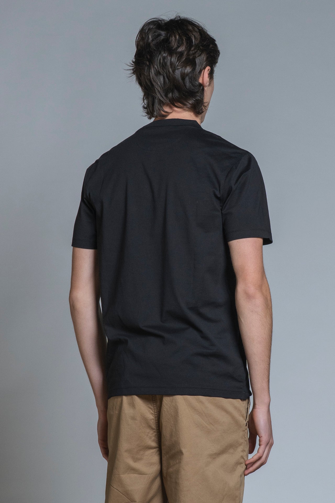 LANCE T-SHIRT IN MERCERIZED COTTON