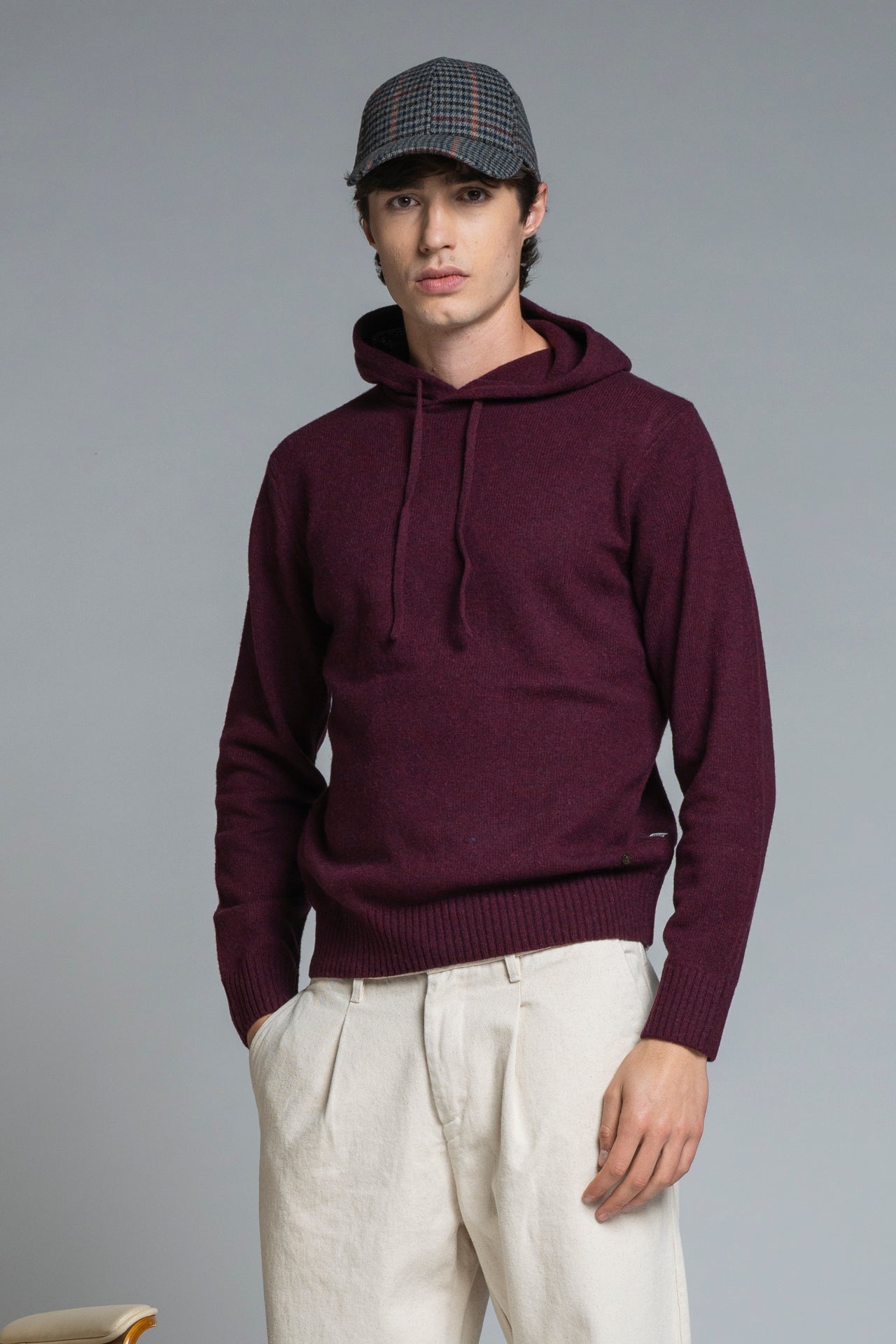 GERARD HOODIE IN LAMBSWOOL