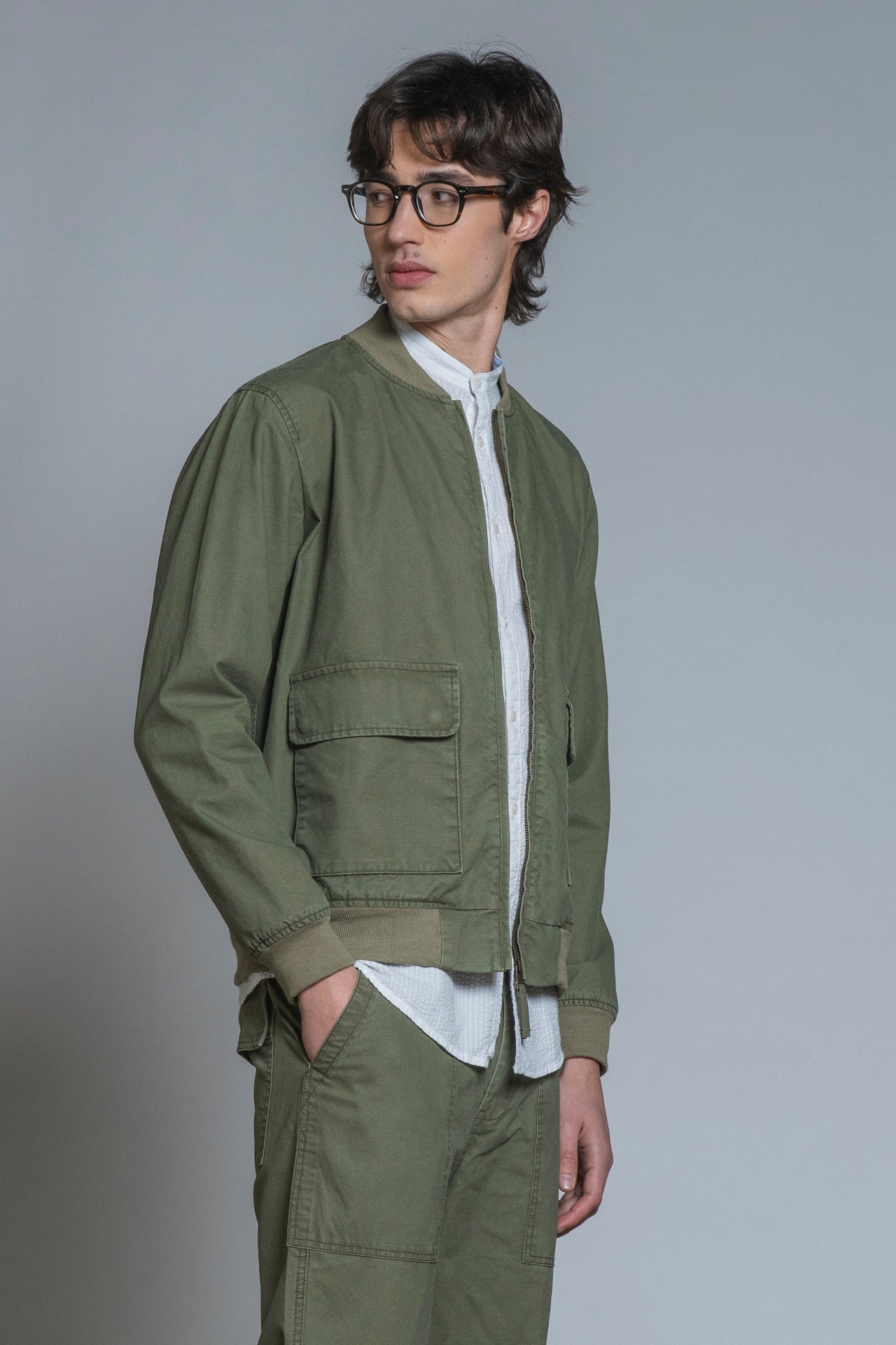 SUSSEX BOMBER JACKET COTTON