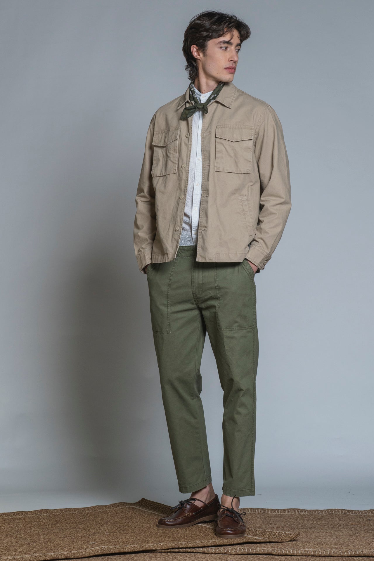 HOPPER FATIGUE LONG COMFORT IN COTTON SLUB