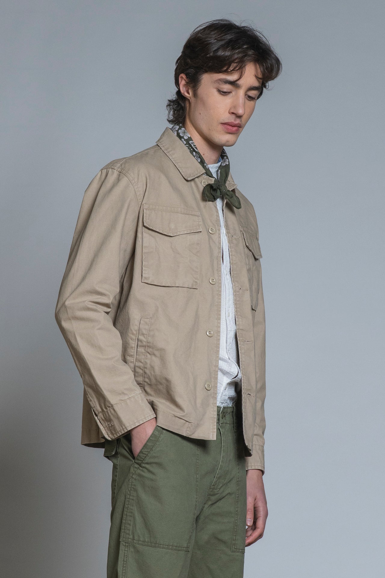 GATOR OVERSHIRT JACKER COTTON SLUB