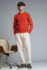 CHARLIE ROUND NECK IN LAMBSWOOL