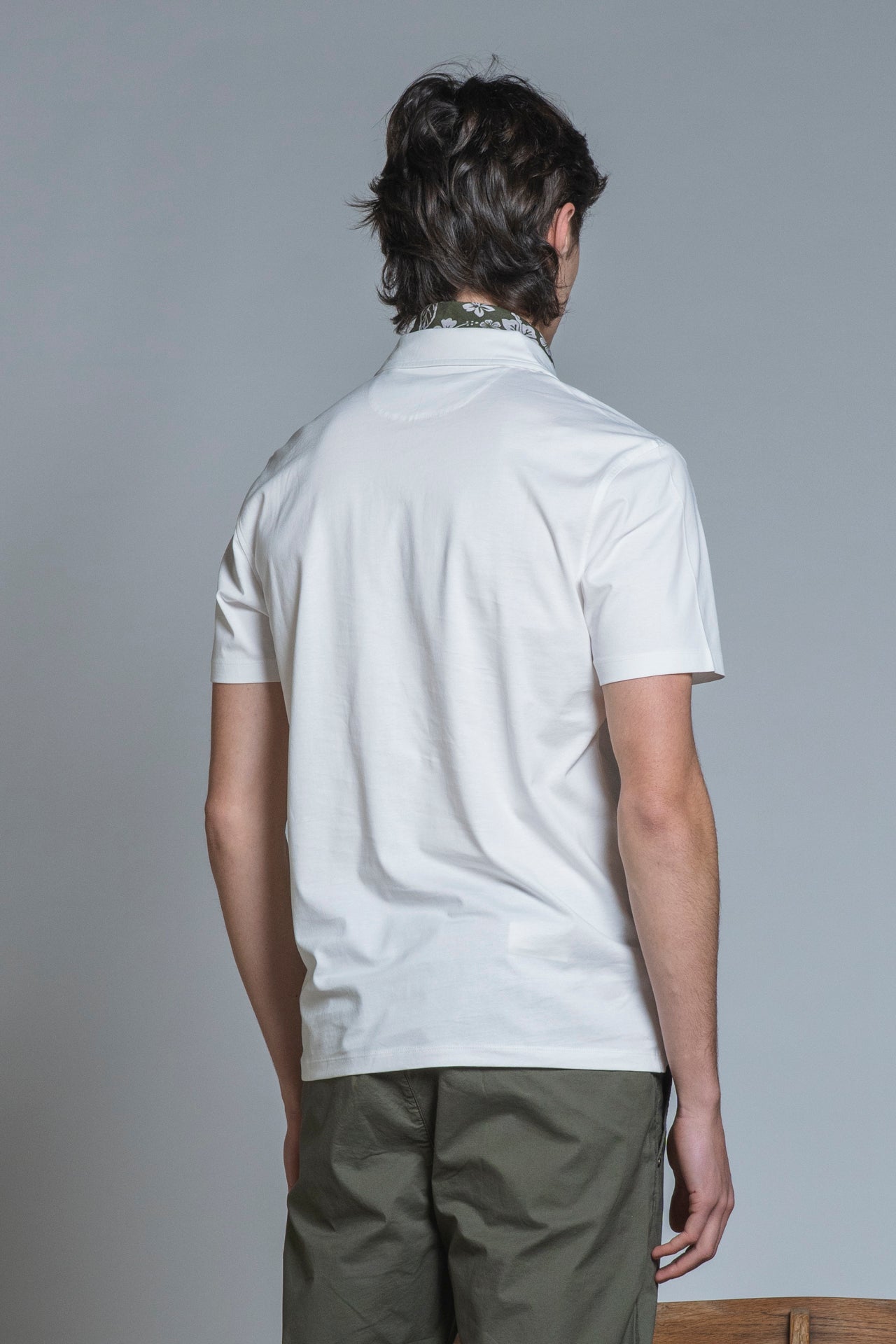 JAMIE POLO SKIPPER MERCERIZED JERSEY