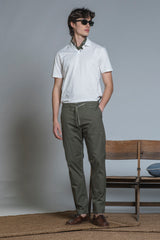 JAMIE POLO SKIPPER MERCERIZED JERSEY