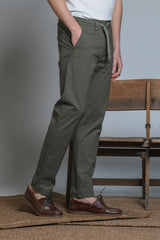 AXEL CHINO LONG SLIM FIT POPELINE CANVAS