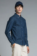 CONNOR SHIRT BUTTON DOWN IN DENIM