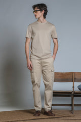LANCE T-SHIRT IN MERCERIZED COTTON