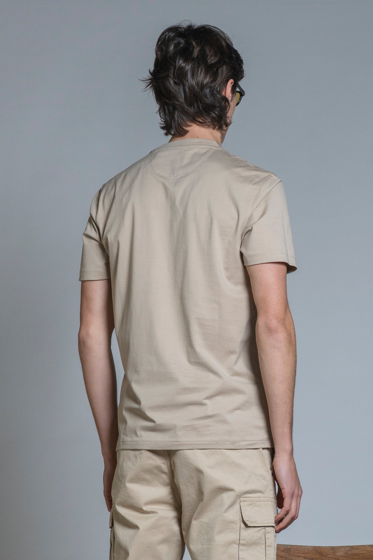 LANCE T-SHIRT IN MERCERIZED COTTON