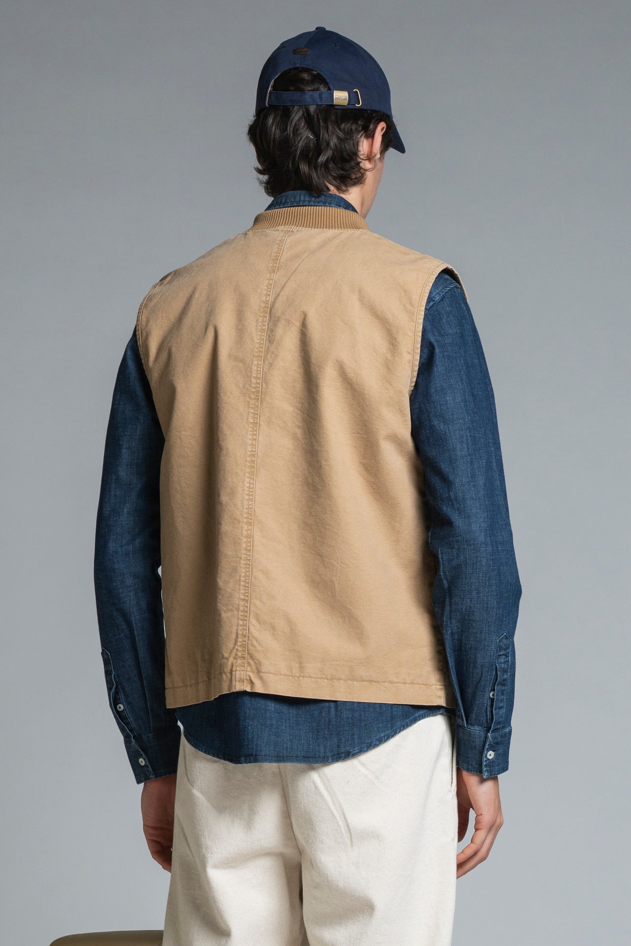 TERRY GILET IN CANVAS