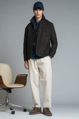 BENJAMIN JACKET 3 PKT IN MIXED WOOL