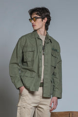 DENNIS SAHARIANA JKT COTTON SLUB STONE WASH