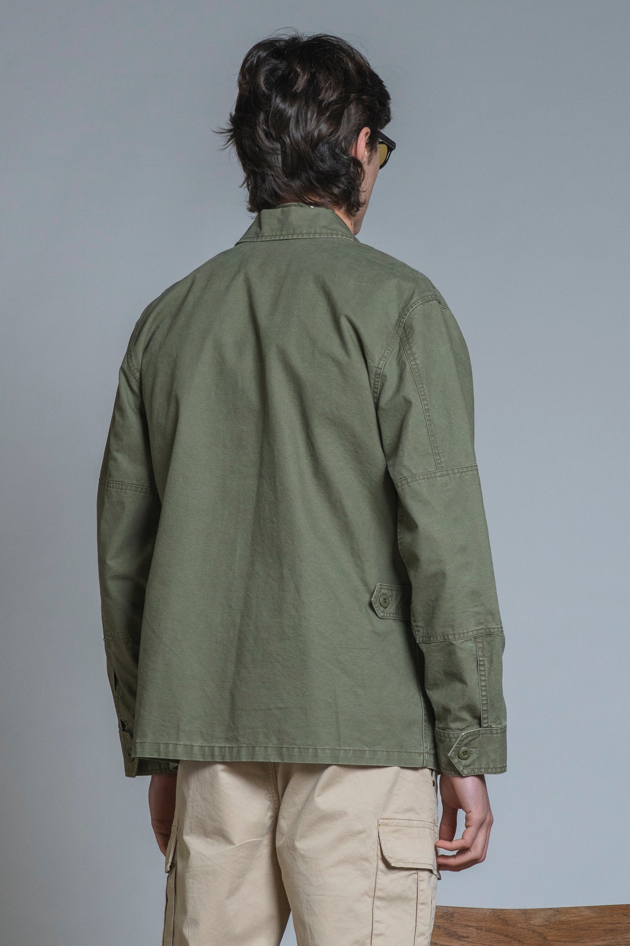 DENNIS SAHARIANA JKT COTTON SLUB STONE WASH