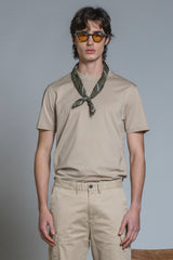 LANCE T-SHIRT IN MERCERIZED COTTON