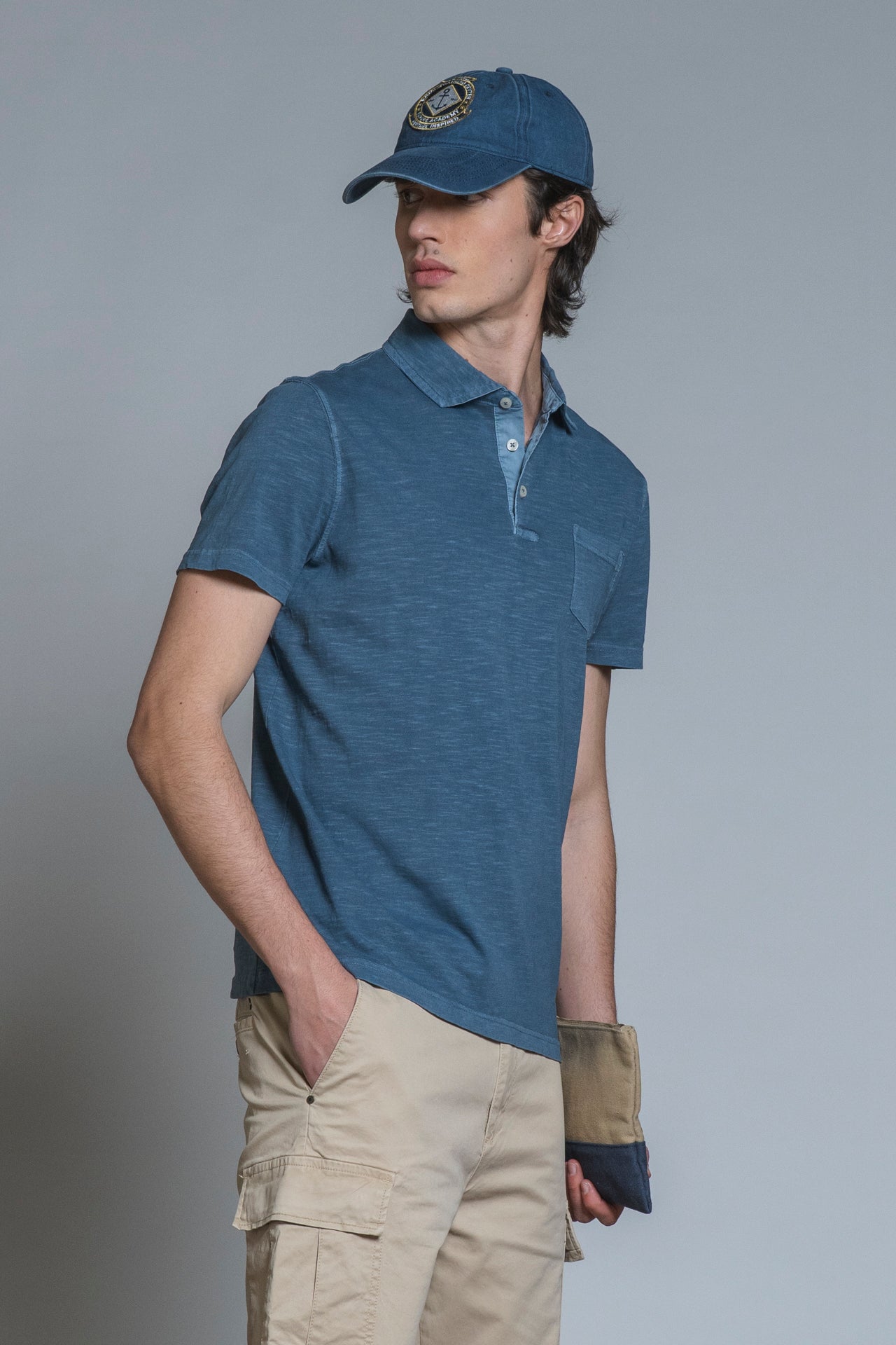 ALBERT POLO IN JERSEY SLUB