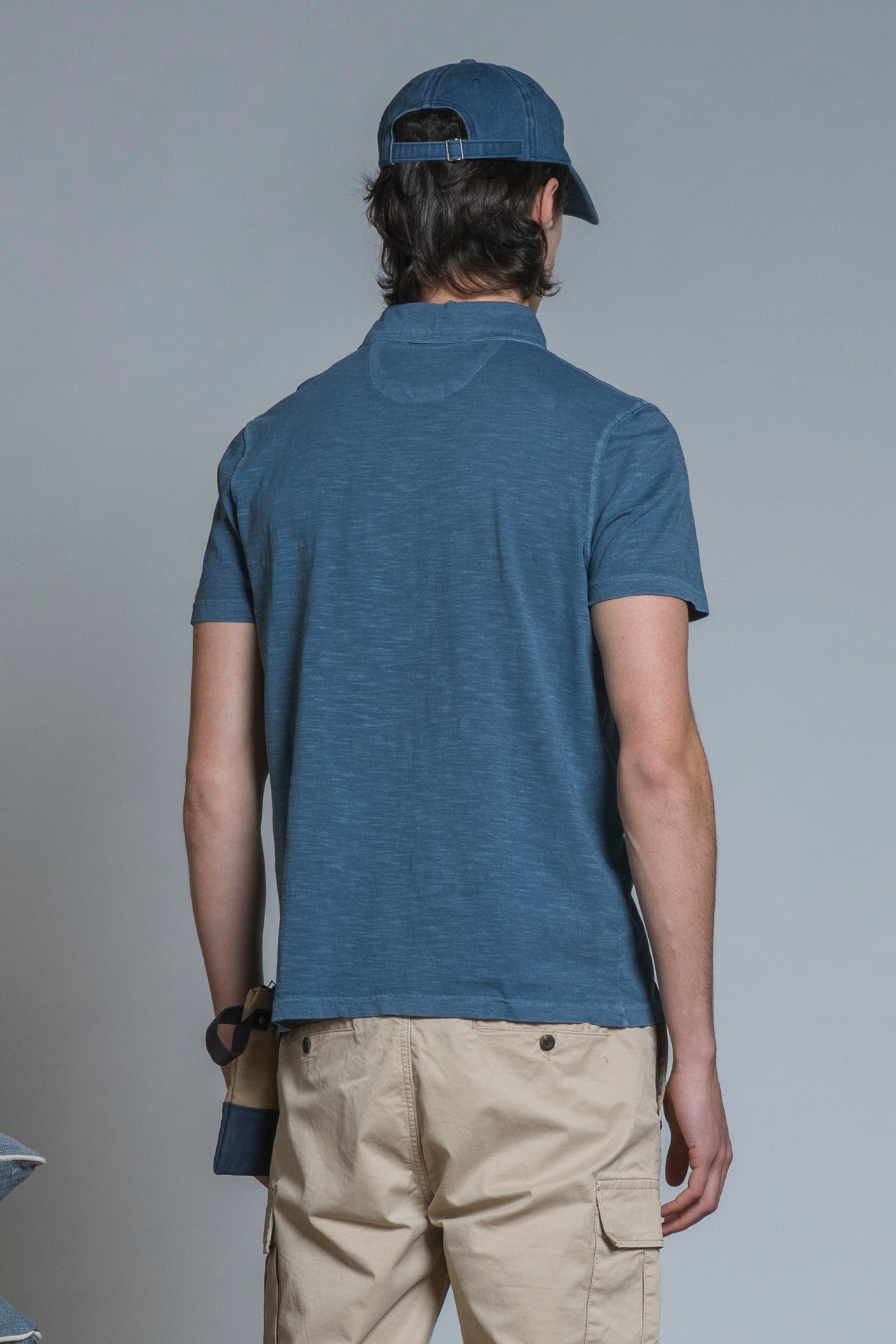 ALBERT POLO IN JERSEY SLUB