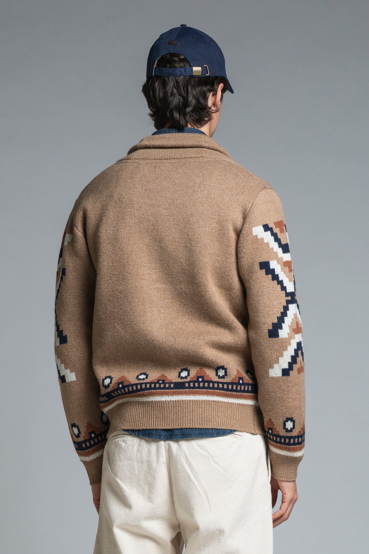 SAWYER CARDIGAN IN BLEND WOOL