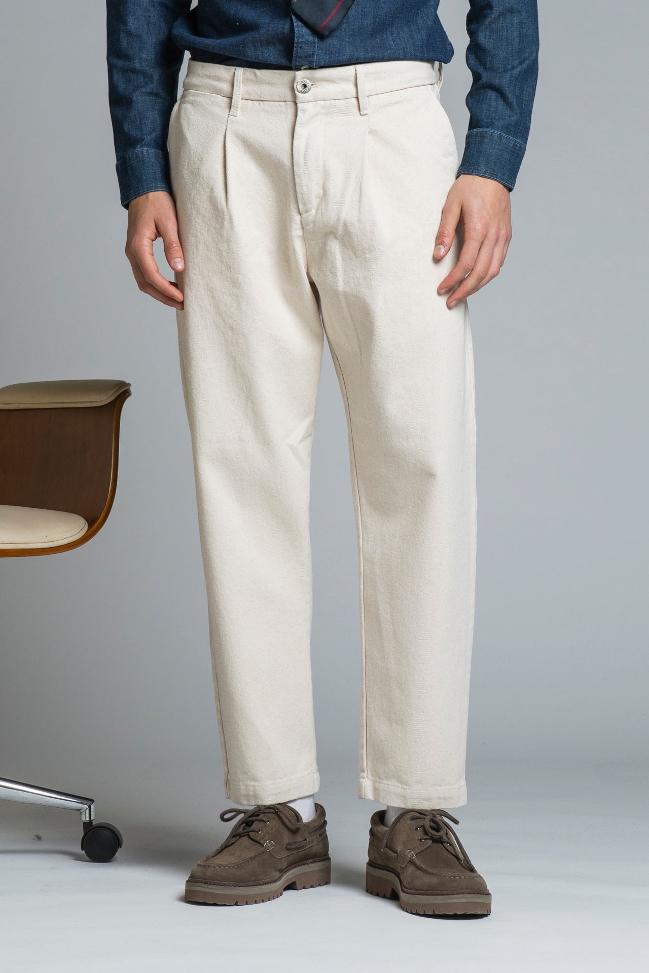 RICHARD CHINO LONG PENCES IN TWILL