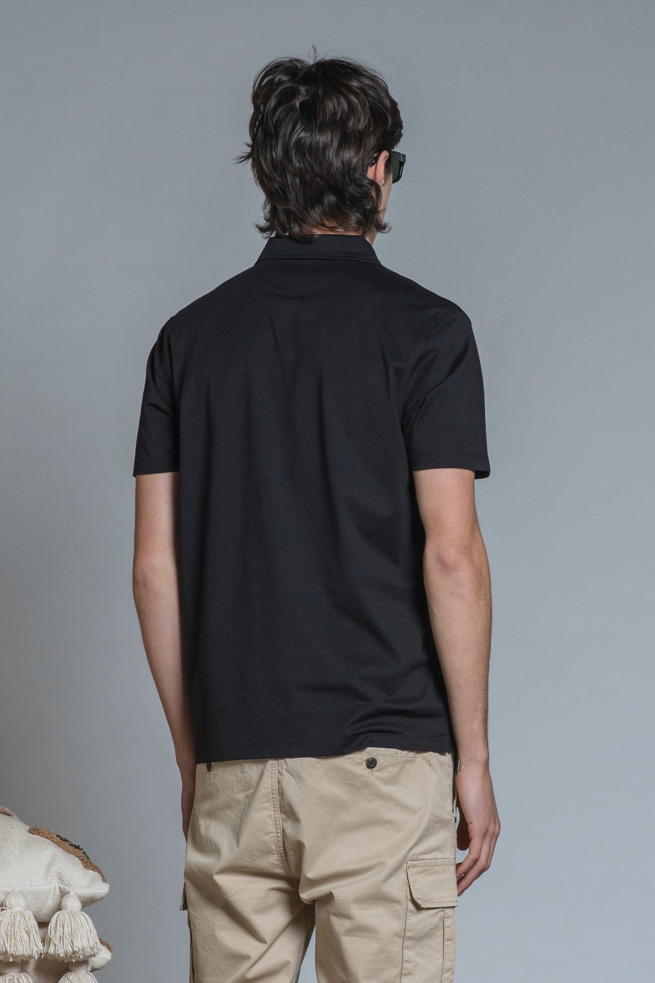 JAMIE POLO SKIPPER MERCERIZED JERSEY