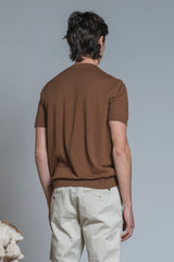 SAMUEL SWEATER ROUND NECK IN COTTON CREPE