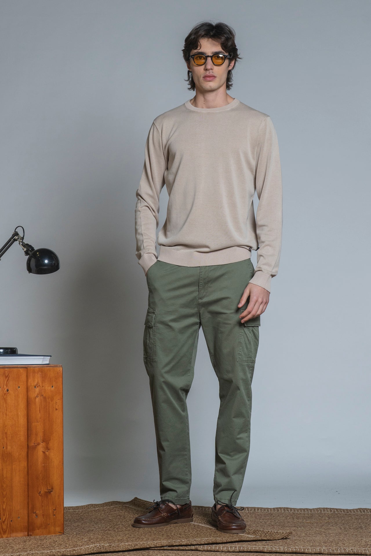 LORIS SWEATER ROUND NECK IN COTTON 