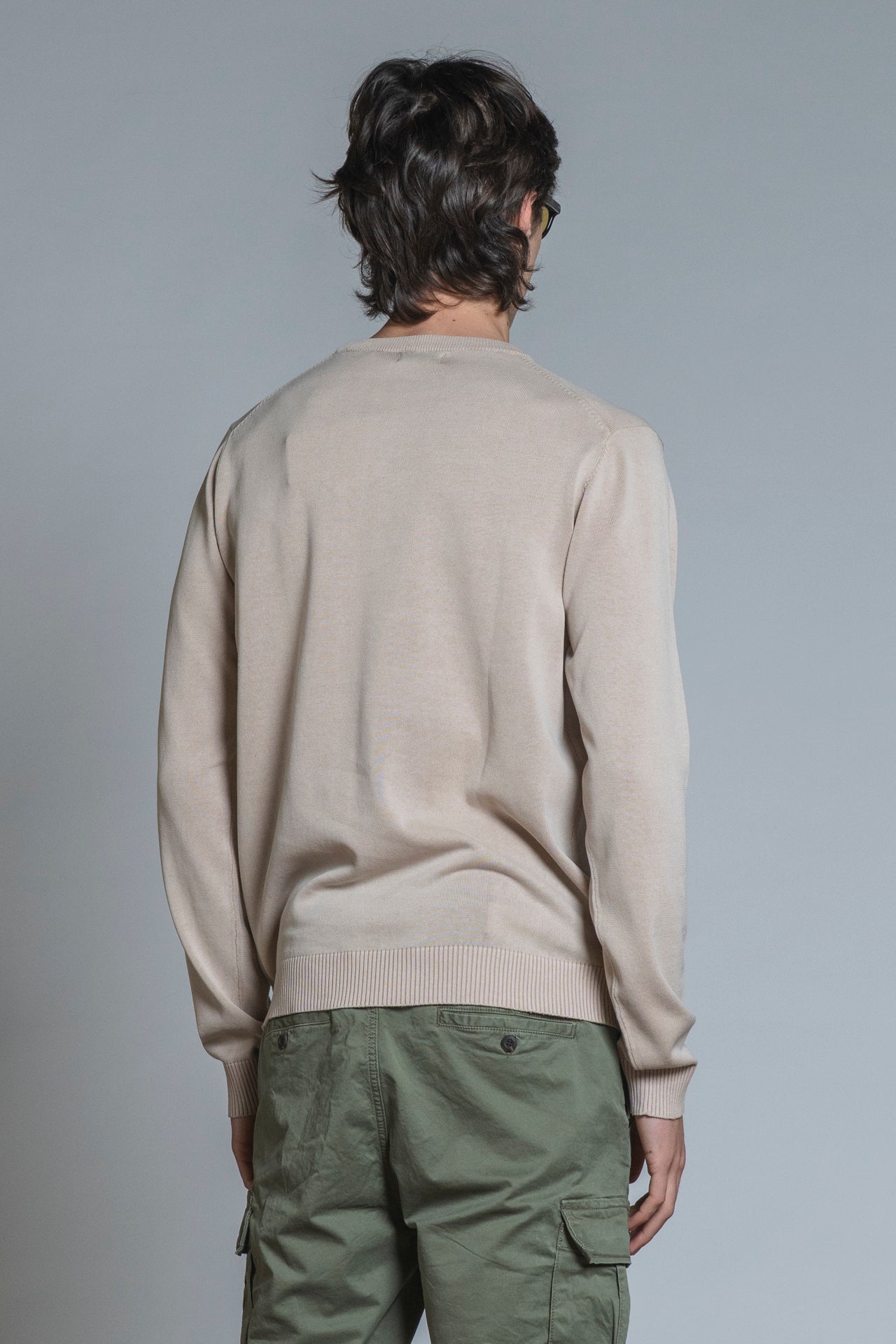 LORIS SWEATER ROUND NECK IN COTTON 