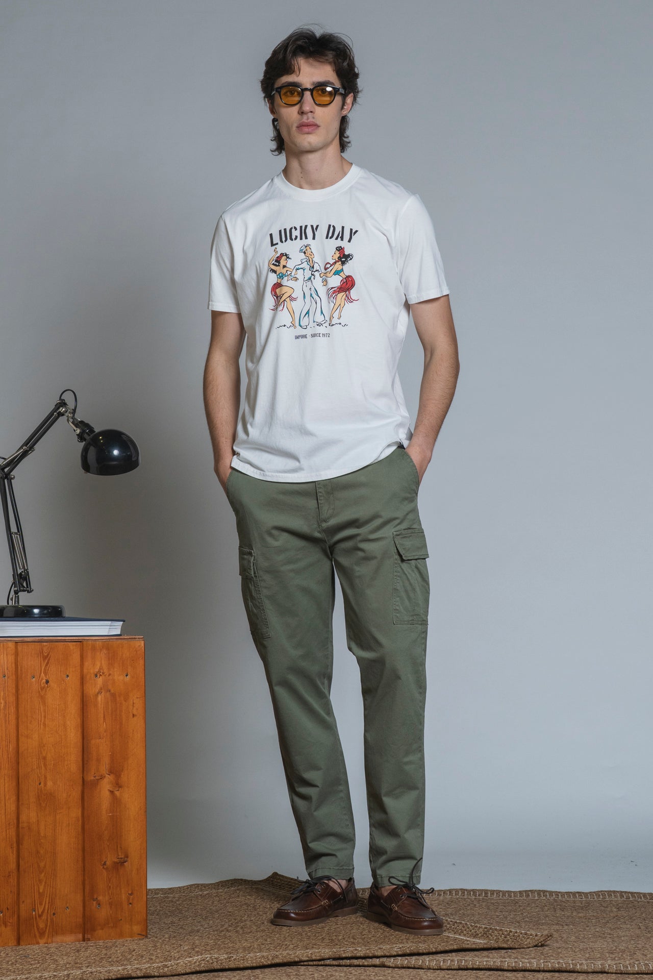 JOSHUA STRETCH PIQUET T-SHIRT