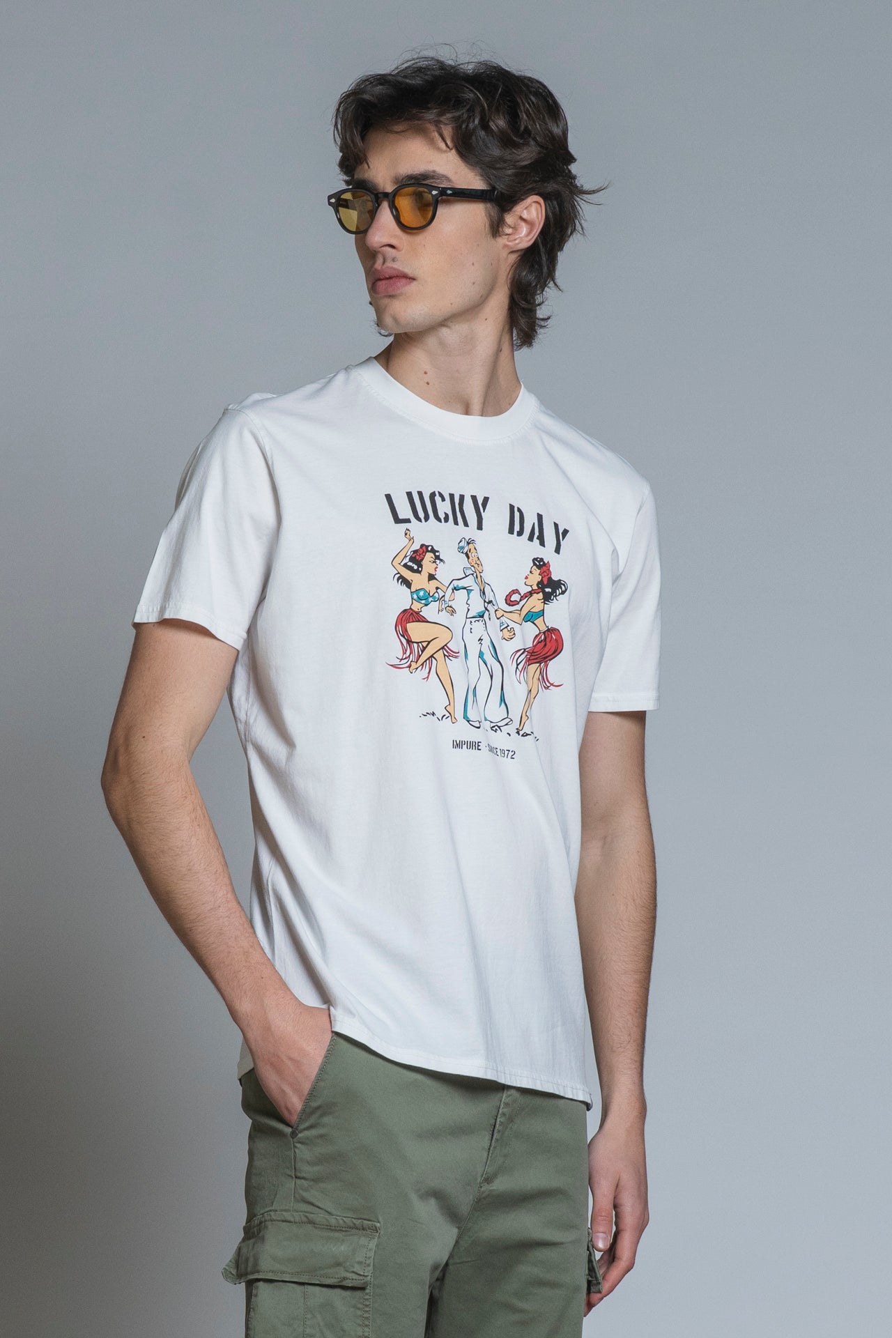 JOSHUA STRETCH PIQUET T-SHIRT