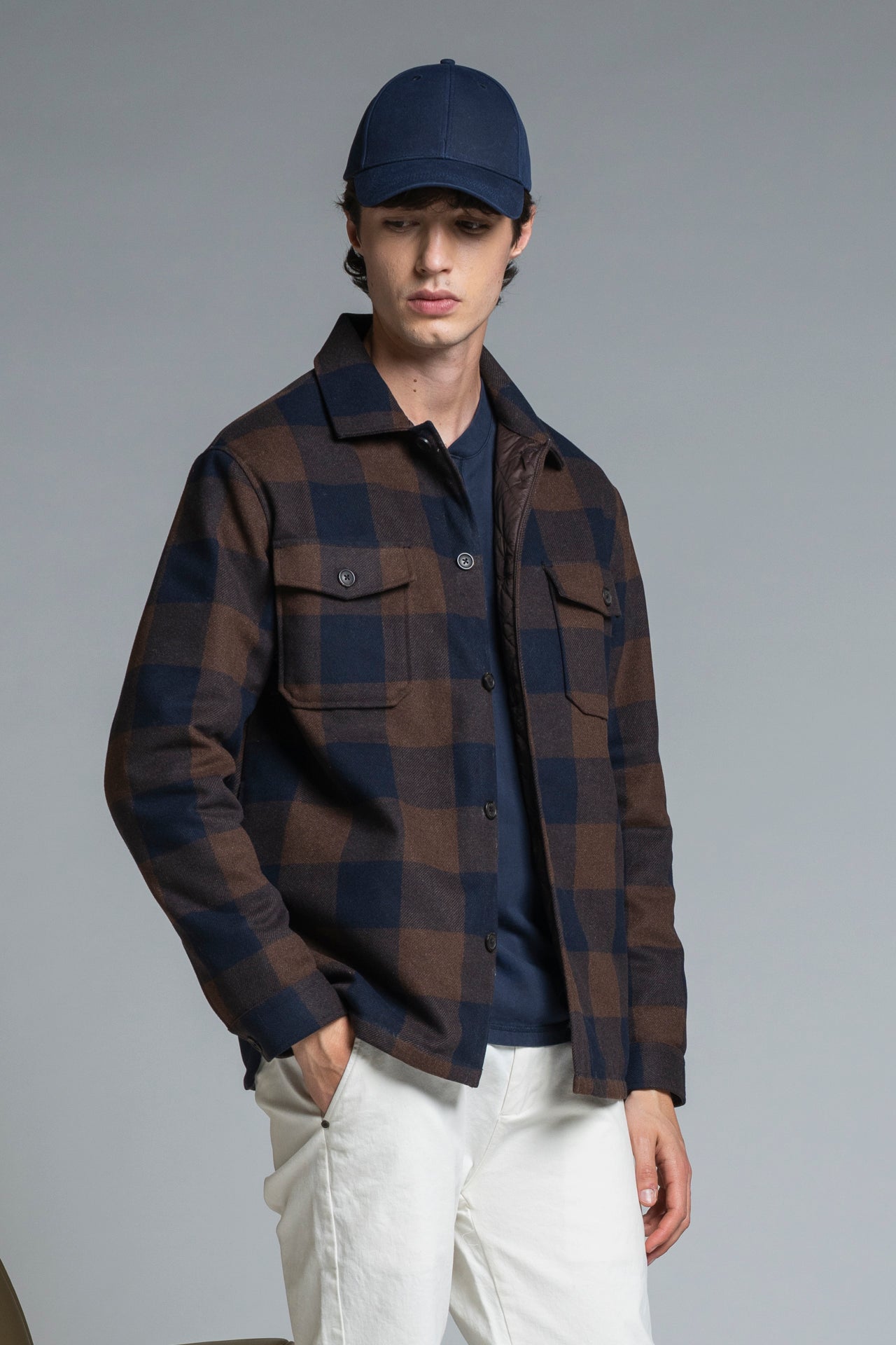 STAN OVERSHIRT IN POLYESTER