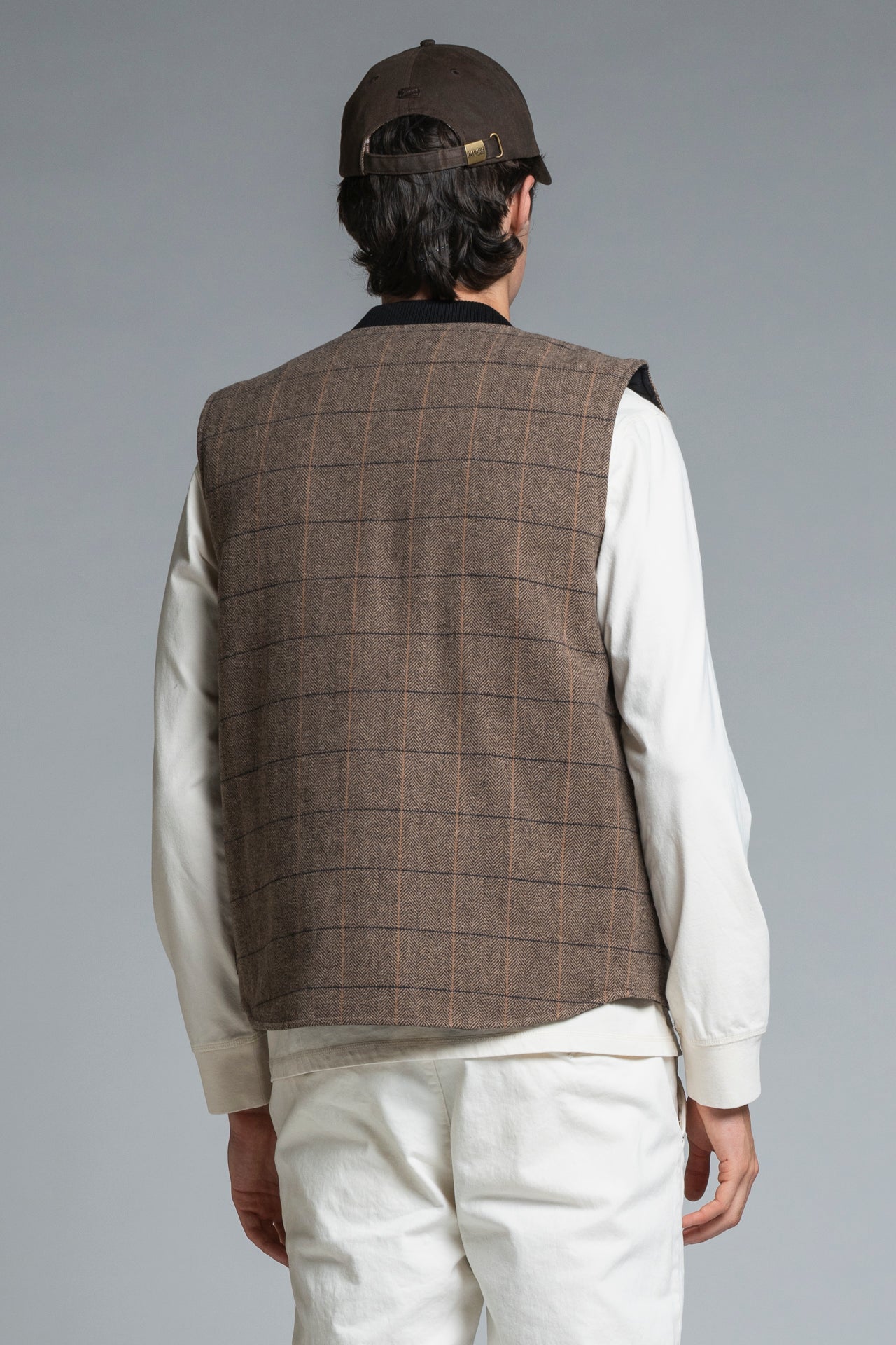 MARTIN GILET IN MIXED WOOL