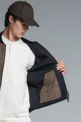 MARTIN GILET IN MIXED WOOL