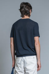 JARED SWEATER ROUND NECK COTTON RICE