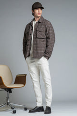 DEREK JACKET IN MIXED WOOL