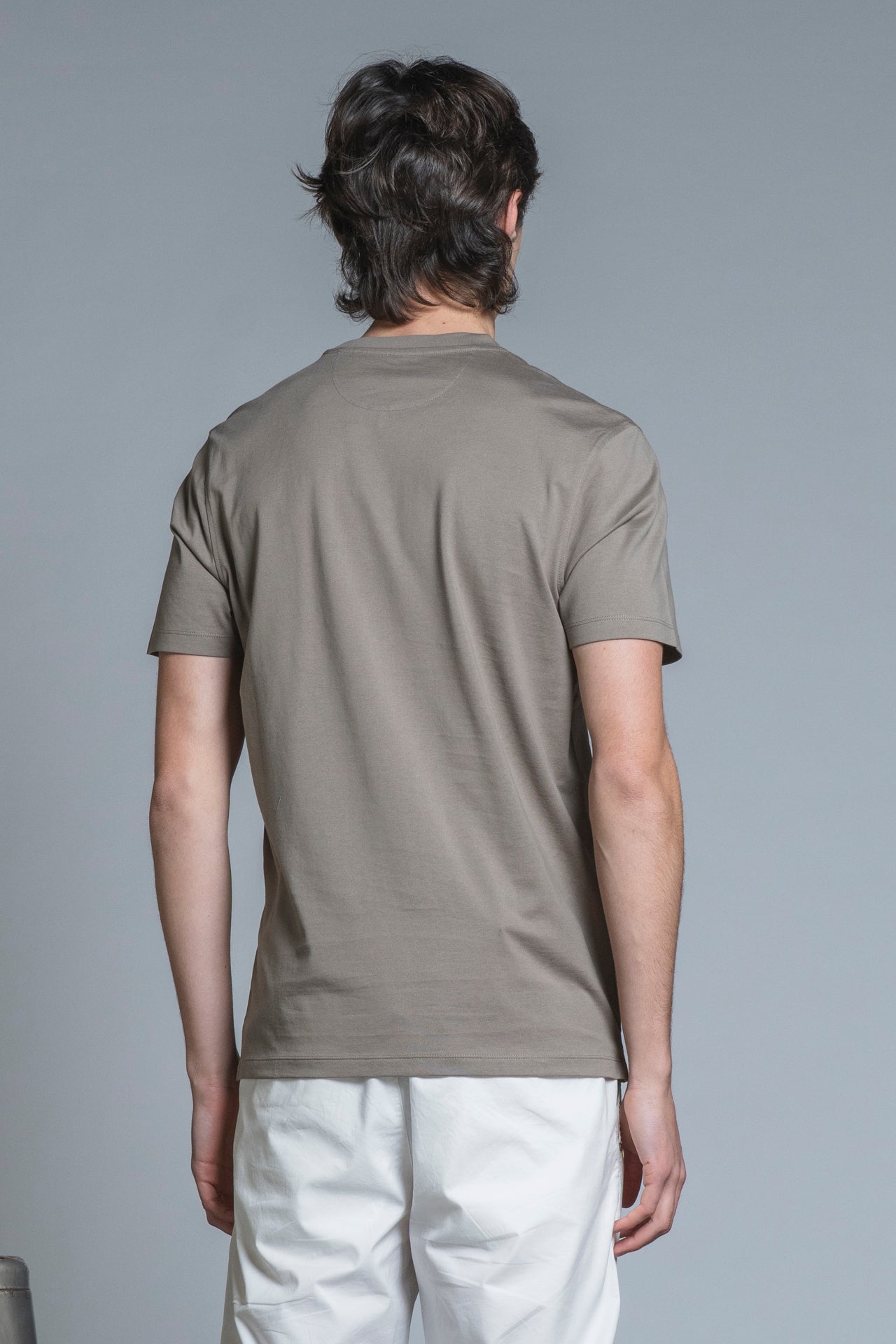 LANCE T-SHIRT IN MERCERIZED COTTON