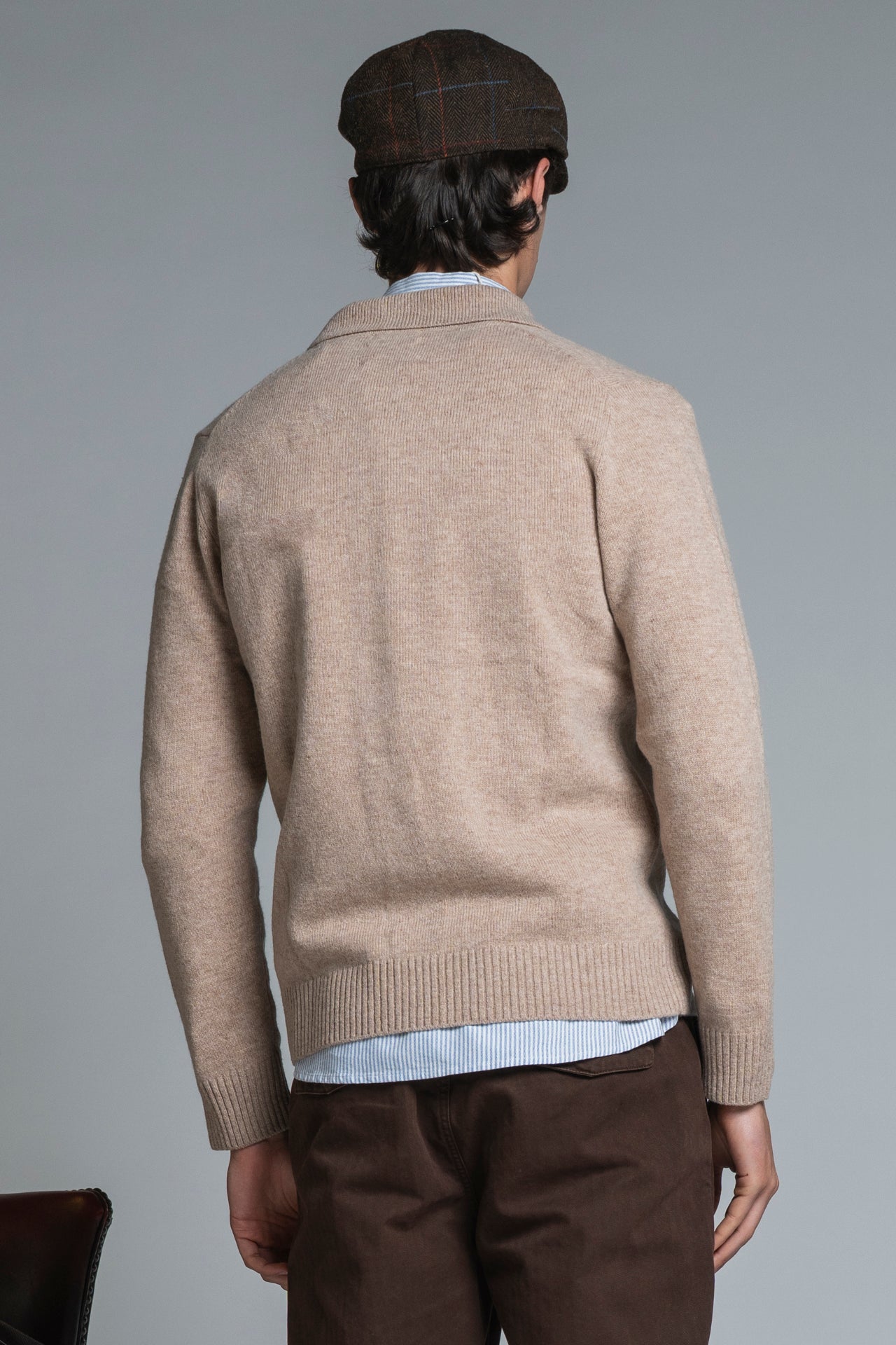 ZACK SHIRT IN LAMBSWOOL