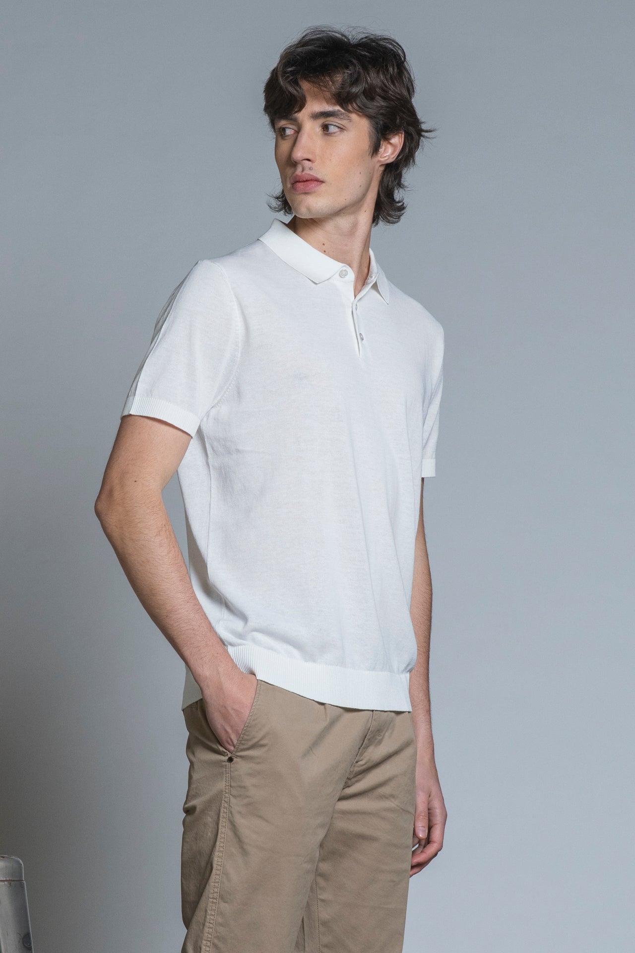 JOYCE SWEATER POLO IN COTTON