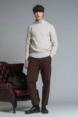 CHARLIE ROUND NECK IN LAMBSWOOL