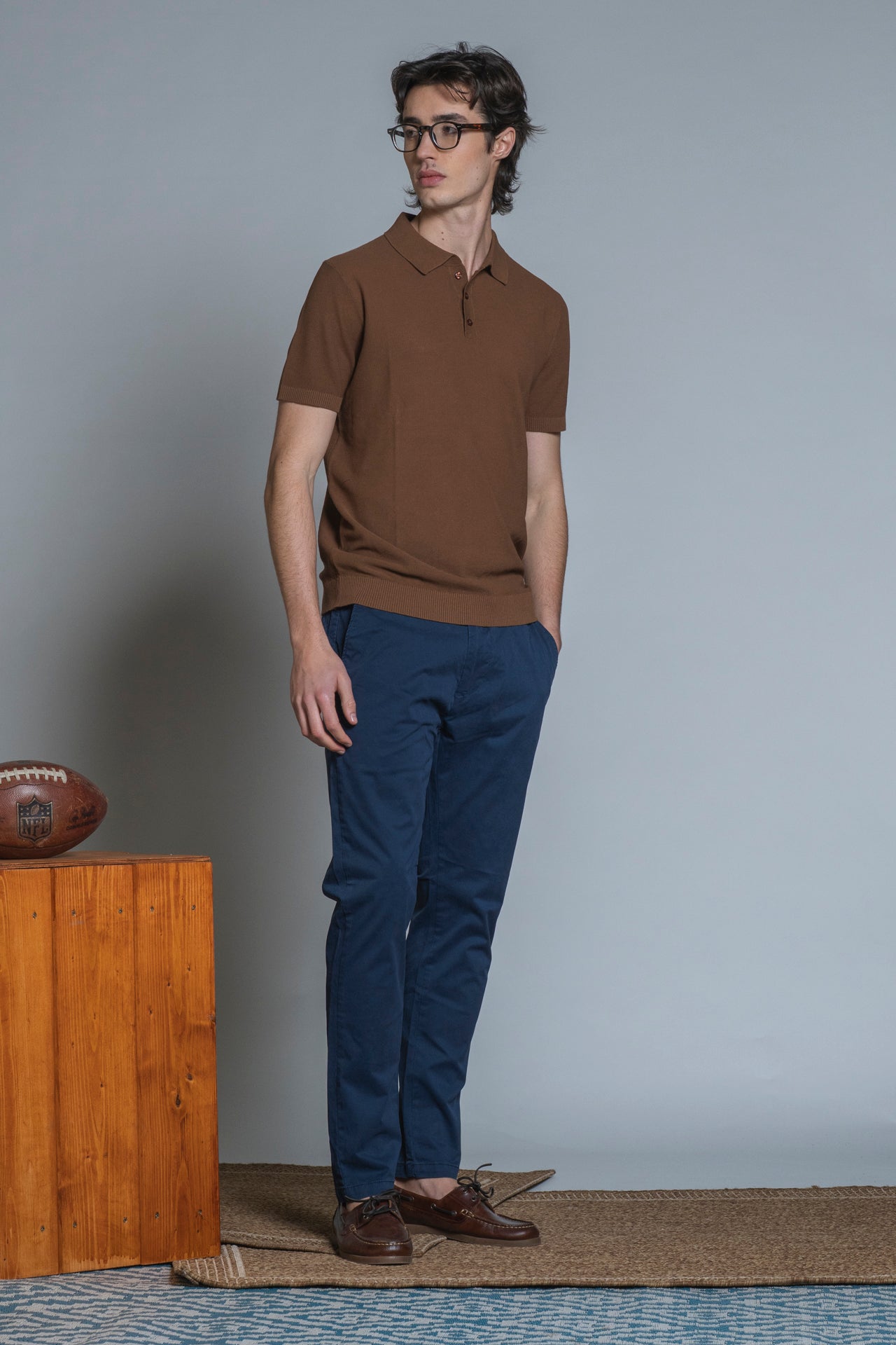 JOYCE SWEATER POLO IN COTTON