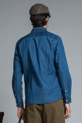 RILEY COLLAR FRENCH IN DENIM