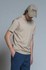 JAMIE POLO SKIPPER MERCERIZED JERSEY