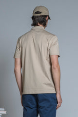 JAMIE POLO SKIPPER MERCERIZED JERSEY