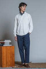 RILEY FRENCH COLLAR IN OXFORD PIQUET