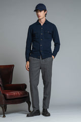 ZACK SHIRT IN LAMBSWOOL