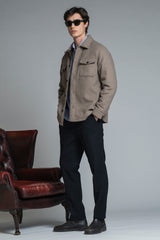 STAN OVERSHIRT IN POLYESTER